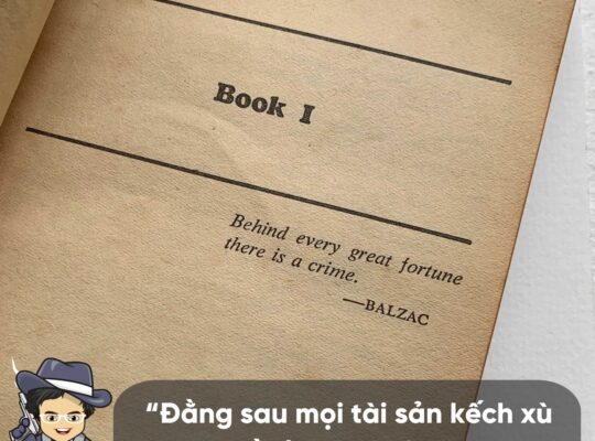 Câu văn đầu tiên trong Bố Già